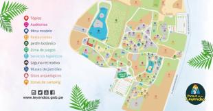 Imagen Mapa Parque de las Leyendas